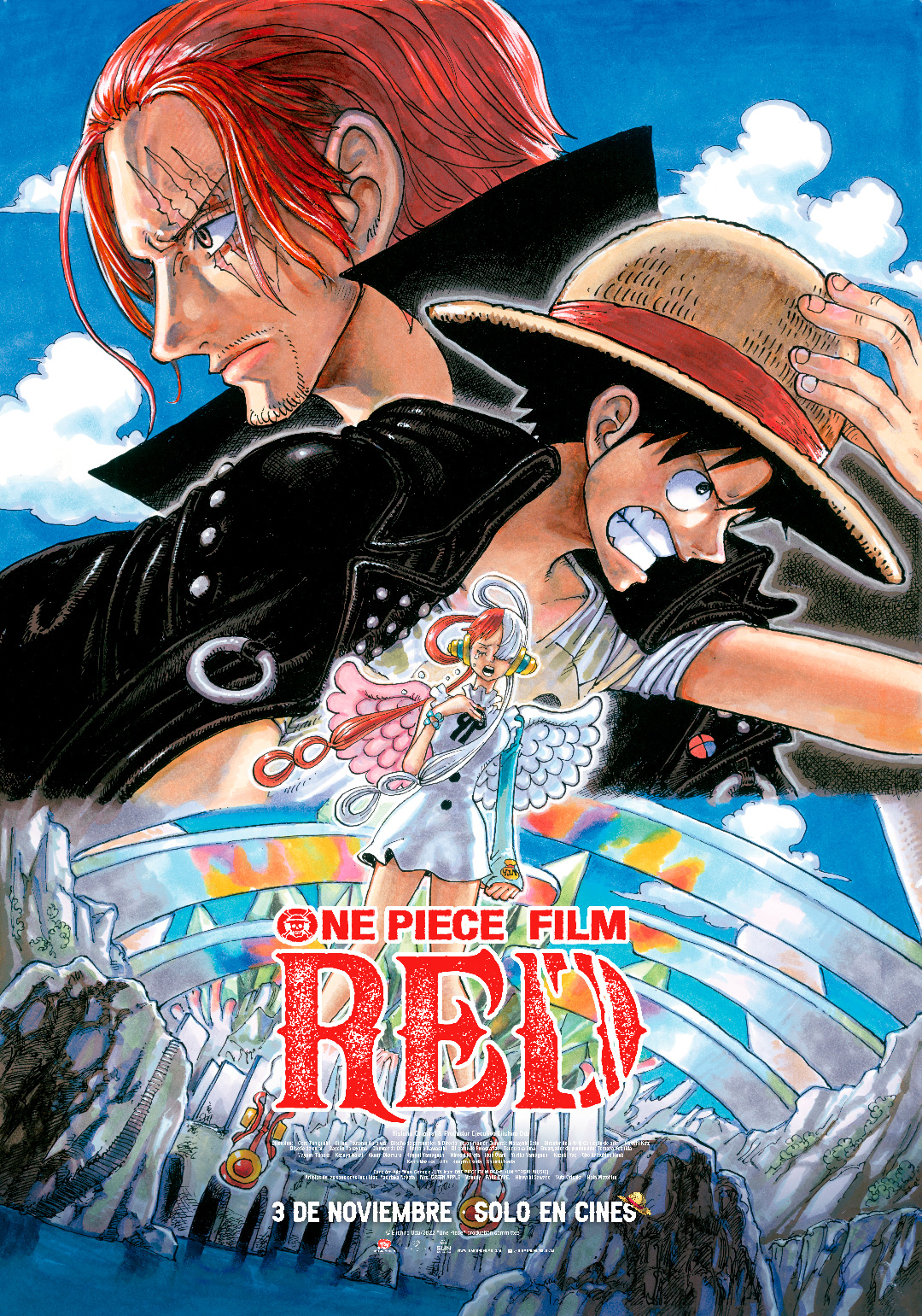 One Piece Film Red Poster